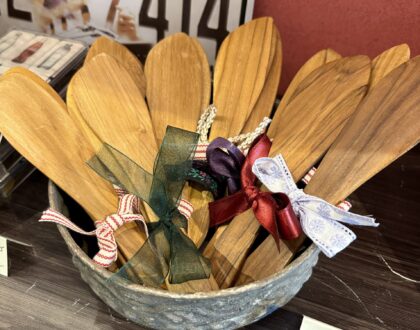 smörkniv i teak